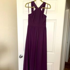 Lulu’s plum bridesmaid dress